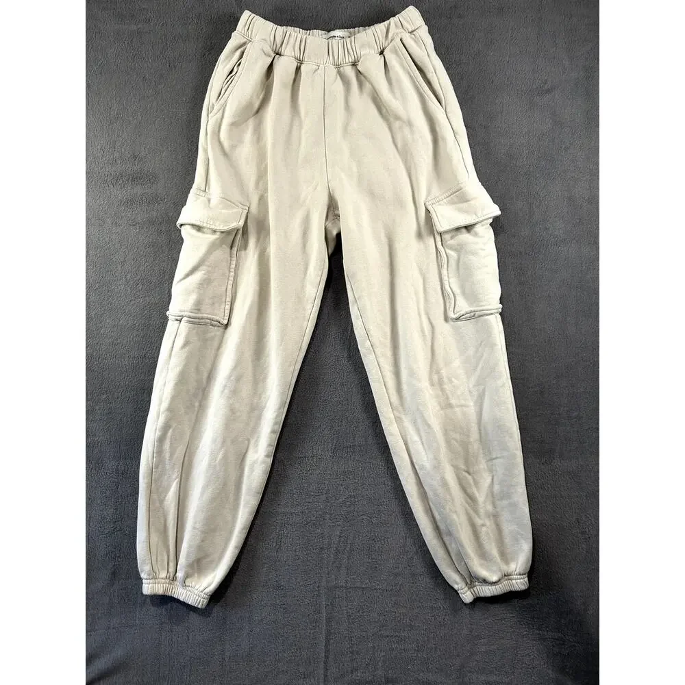 Abercrombie & Fitch Women's Joggers Cream Size‎ XS Ankle Pants